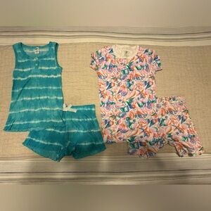 Girls summer pajamas